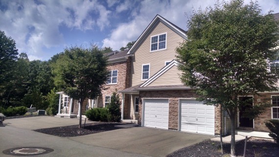 Partially Built Townhouse Community